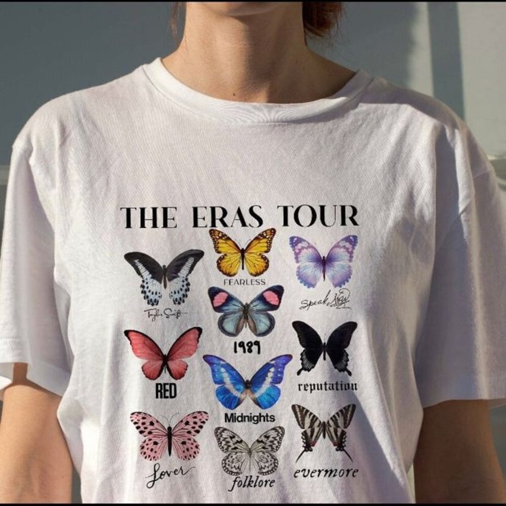 The Eras Tour Tour Tshirt Y2K Ts The Eras Tour Midnights